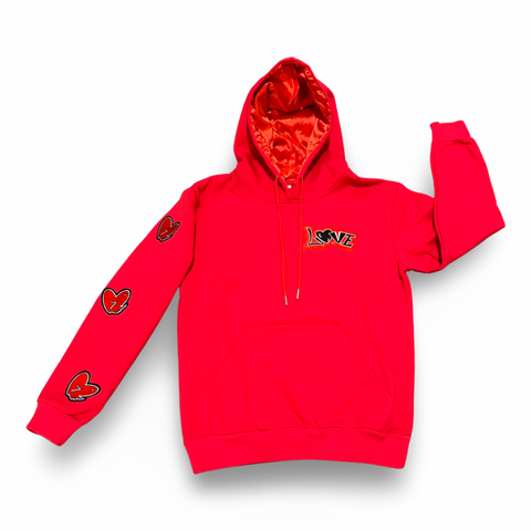 Red Love Conquers Hoodie
