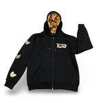Tan Love Conquers Zip-Up Hoodie