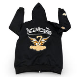 Tan Love Conquers Zip-Up Hoodie