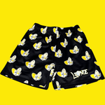 Camo Heart "Love" Mesh Shorts