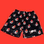 Camo Heart "Love" Mesh Shorts