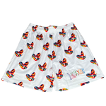 Camo Heart "Love" Mesh Shorts