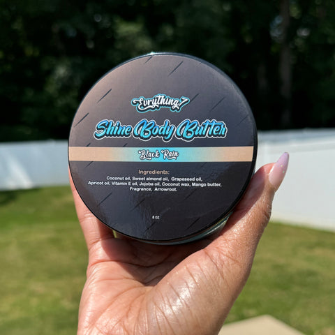 (Shine Body Butter) Black Rain "MENS"