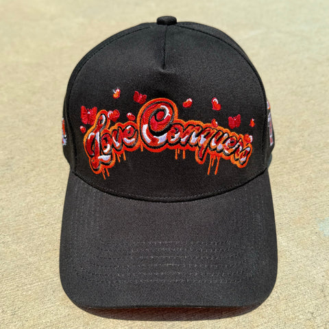 Love Conquers Snapback (ORANGE)